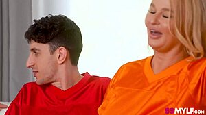 Milf's Emotional Thrill In Passionate Stepsons Encounter