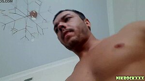 Fitness milady's FIRST ANAL at parents' house turns wild