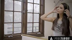 imagine this horny gianna dior beggin a stranger to raw creampie her tight hole