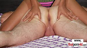 Naughty Thai Massage Teen Fong Fucked Raw By Horny Client's Cock