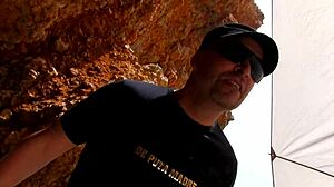 Sofia Valentine Gets Wild Anal Fingering Fuck in Desert Heels