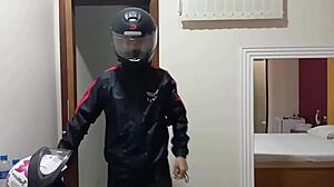 brazilian latina uber driver scores hot public blowjob from sexy fishnet exhibitionist - full vid