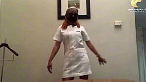 Ebony Nurse Bangs Interviewer in Hospital for Promotion with Big Black Cock Doggystyle