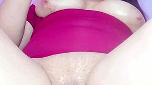 Colombian Stepmom Flaunts Giant Cameltoe Pussy in Leggings