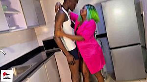 raw housewife squirts flood entire kitchen floor soaking wet mess