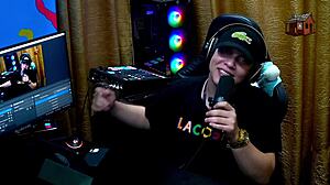 They Kiss Passionately on Podcast Leaving Ruan Speechless with Natural Tits Tease