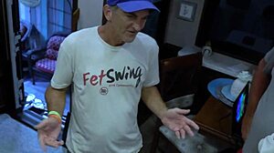 omg fetswing diaries s6e4: big balls chris gets licked while naughty j moon squirts—huge balls reality kink!