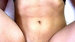 He Pounds My Bouncing Natural Big Tits Tight Wet Pussy Hard Moaning