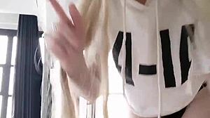 elza kom hot sweet curvy bimbo in lingerie panty sniffing ass worship domination 😍