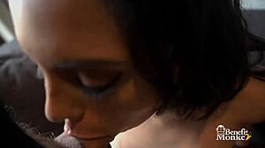 hot latina babe katrina moreno with big tits and curvy ass fucked hard till cum covers her huge natural rack 💦🍑