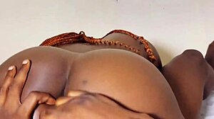 Sexy chubby neighbor sucks my big black cock then we 69 till she squirts