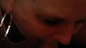 that horny milf drops to knees craving cock for intense blowjob sucking session