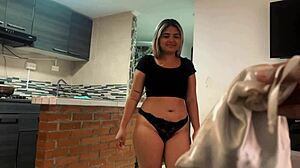 Obedient Maid Follows Naughty Orders for Juicy Cum Reward!