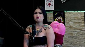 WOW! PRO GIRL FLASHES SEX WORKER ID FOR FAME AND CRAZIEST FETISH - KALYCA ON SHEER RED!