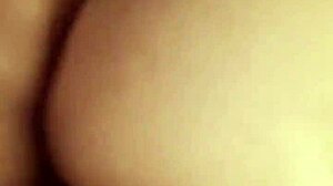 Amateur couple's big ass creampie ride sometimes needs her in control