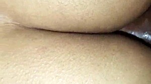 hey check out this amateur couple trying frontside anal then flipping for intense backside assfucking on the bed