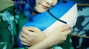Wakasagihime Cosplay Lays Eggs in Pilot AV Footage