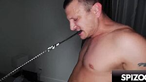 huge cock dominates busty inked babe jessie lee's big tits doggystyle