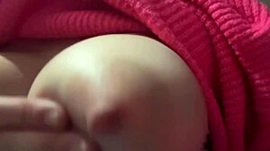 artemisia love's big boobs bounce wildly with rock hard nipples on display