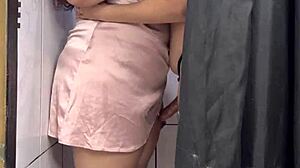 Huge-Dicked Brazilian Invades Rio Store Fitting Room