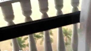 Morning Cumshot Douses Tattooed Babe's Natural Tits After Ride