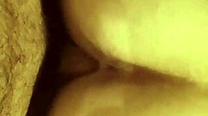 Amateur couple's big ass creampie ride sometimes needs her in control