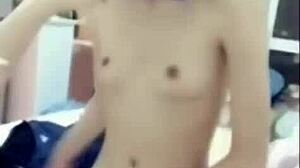 Nasty Old Man Roughly Fucks 18yo Amateur Big Tits Pool Slut