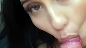 backstage with petite brunette latina she takes rough pov doggystyle cumshot on big ass