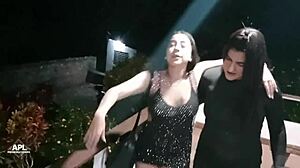 university lesbians back from party licking juicy pussies to orgasm part 1