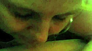 that horny milf drops to knees craving cock for intense blowjob sucking session