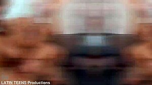 skinny latina michelle anderson takes huge monster cocks in hardcore triple anal penetration 6 on 1 with gaping pissing and cum facials ltp267