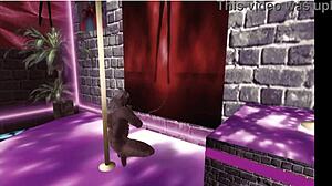 dancing lap dance leads to explosive orgasm sex