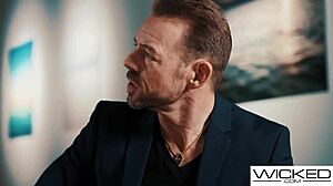 Lia Lin Gets Fucked by Tutor During Painting Lesson