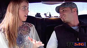 hey, wanna see this horny wife shower-fuck her husband before the swingers party?