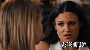 Kinky couple SEDUCES babysitter into wild THREESOME