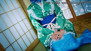 Wakasagihime Cosplay Lays Eggs in Pilot AV Footage