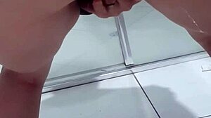 i can't stop squirting when bent over peeing in the bathroom