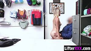 lp officer caught me lil 18+ blonde thief behind register lifterxxx