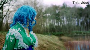 Wakasagihime Cosplay Lays Eggs in Pilot AV Footage