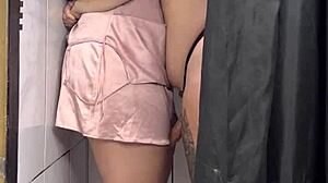 Huge-Dicked Brazilian Invades Rio Store Fitting Room