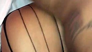 damn that huge black cock pounds her hard 😍 hotwife jerks cuck hubby while he films!!