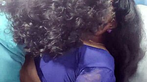 Wife's First Anal Fuck at Home with Husband's Big Cock in Evening Passion