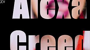 goddess activates atm protocol humiliating tattooed femdom slave close-up with domination and orgasm control in homemade bdsm session