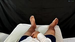 i got so horny jerking off to ex-girlfriend cum all over my hand wife cant know