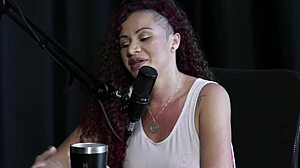 wow! she took a six-man anal gangbang her first swinger experience in sheer red lingerie sta love n fire