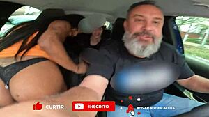 i finally got barbie babalu bareback in the car on sao paulo streets