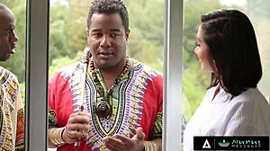 Gorgeous masseuse's Nuru massage turns wild with anal! 🔥🍑💦