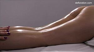 jennifer lorentz massages my virgin pussy so hot and teasing