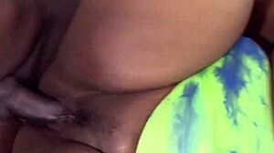 BbW Black Slut Craves Monster Big Black Cock Pounding Her Fat Ass Pussy