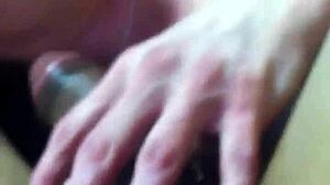 hey babe my wife slurps my cock so good in our homemade bj session wanna watch her swallow?